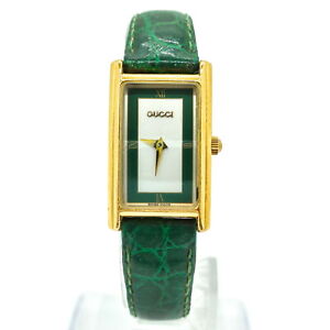 Gucci Watch  2600L 18mm Women's Silver X Greens 3239819