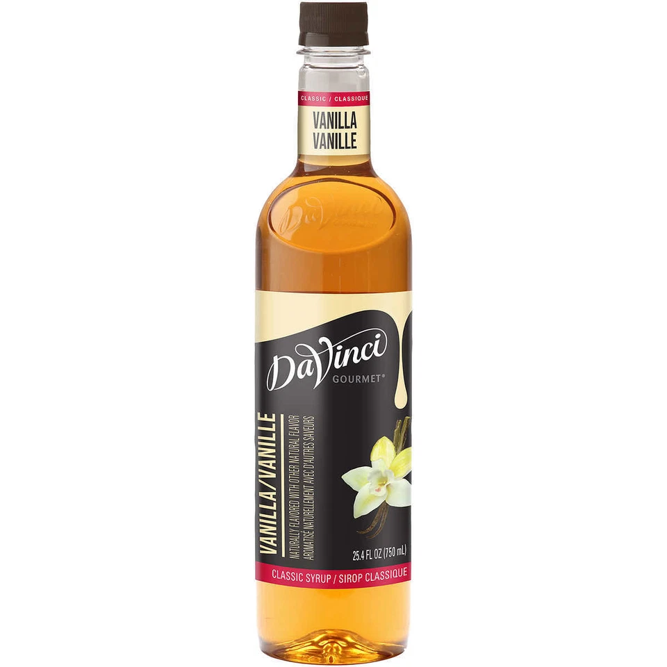 Jarabe clásico DaVinci Gourmet 25,4 oz 750 ml sabores seleccionables Foto 1 de 1