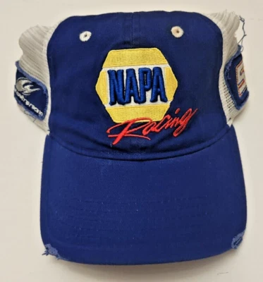 Martin Truex #56 Nascar Chase NAPA Racing Distressed Adjustable Hat - Image 1 of 4