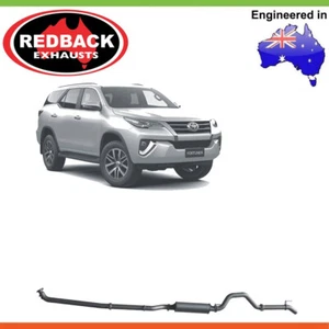 Redback Extreme Duty Exhaust To Suit TOYOTA FORTUNER GUN156 Crusade 2.8L 4Cyl - Imagen 1 de 4