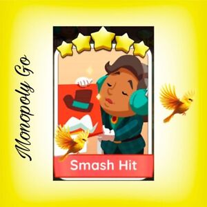 Smash Hit  Gift Go 5 star Rare Sticker ( Instant)