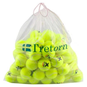 Tretorn Tennisbälle Micro X Trainer mit Logo Tennisdistrict Tasche 72 Stück