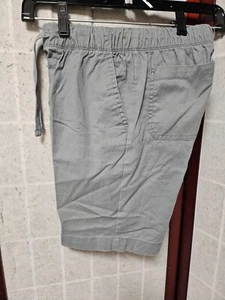 Wonder Nation Boys Gray Shorts Drawstring Elastic Waist Sz L (10-12) - Picture 1 of 12