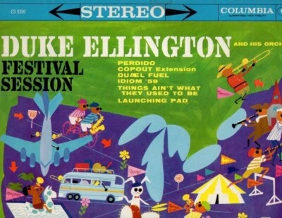 Duke Ellington & His Orchestra - Festival Session Vinyl LP - Image 1 of 4