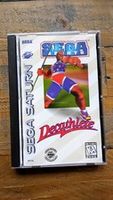 LIKE NEW ✹ Decathlete ✹ Sega Saturn Game ✹ COMPLETE ✹ USA W/ Registration Card