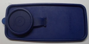 Tupperware Dark Blue Replacement Lid 470 Fits Small Cereal Keeper 469 - Bild 1 von 4