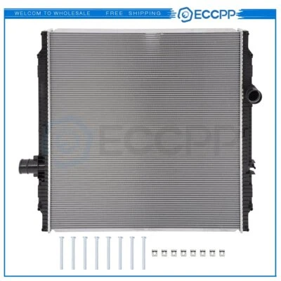 Aluminum Truck Radiator For Kenworth T400 T800 W900 Peterbilt 384 386 389 — 第 1/4 张图片
