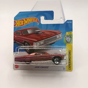 Hot Wheels LAYIN LOWRIDER #128/250 - 2022 H W EXPERIMOTORS 7/10 short card - Picture 1 of 1