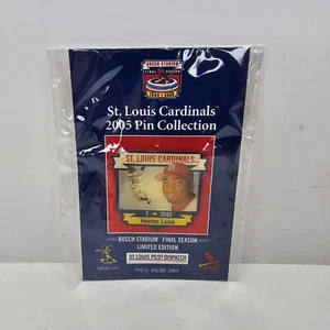 St Louis Cardinals 2005 Pin Collection Hector Luna Busch Stadium Final Season - Bild 1 von 2