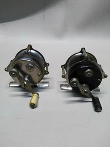 twoVintage Hendryx 80 yd Fishing reels - Picture 1 of 12