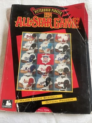 1994 All Star Game Official Program. Pittsburgh Pirates MLB 125th Anniversary - Image 1 of 4