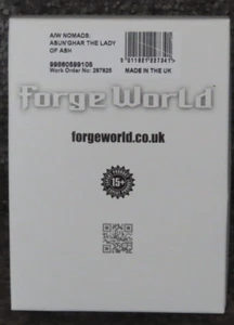 Games Workshop Necromunda Asun'ghar The Lady of Ash 2 Figures NIB New Forgeworld - Picture 1 of 2