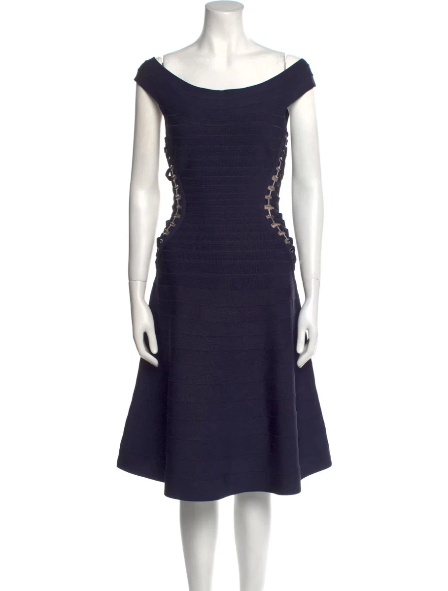 Blue Women's Herve Leger for sale - eBay
