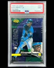 1999 UD Ionix #R86 Ken Griffey Jr. Techno PSA 9 Mint Mariners