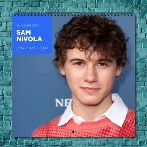 Sam Nivola 2026 Calendario da Parete, 12 Mesi Celebrità Fan Collezione Regalo - Foto 1 di 4