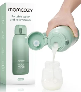 Momcozy Tragbarer Milchwärmer Reise Dual Heizmodus Flasche Brustmilch BoxH - Bild 1 von 9