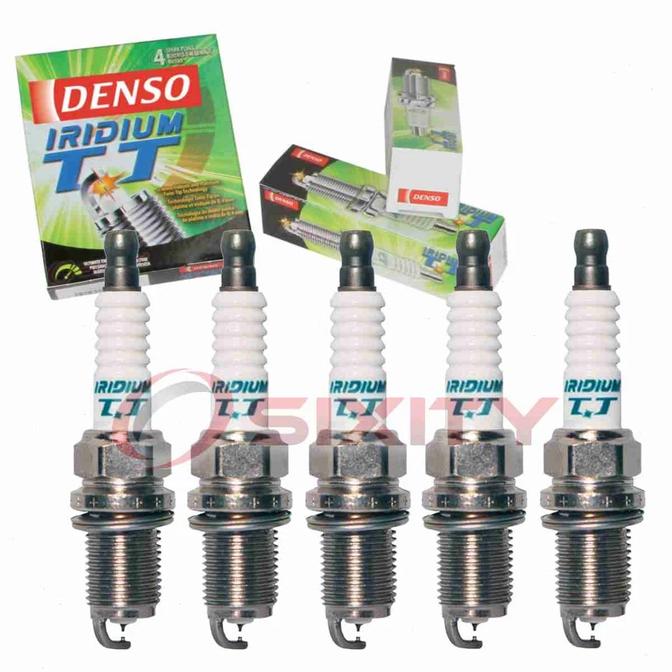 5 шт свечей зажигания Denso Iridium TT для зажигания 1995-1998 Acura TL 2,5 л L5 wh - Изображение 1 из 4