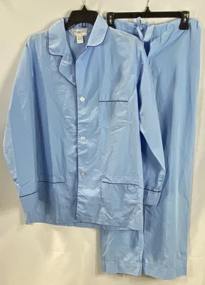 Conjunto de pijama vintage años 90 Christian Dior Monsieur azul pipa ropa de salón para hombre M Foto 1 de 4