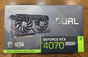 Scheda Video ASUS RTX 4070 Super DUAL 12GB - Afbeelding 1 van 8