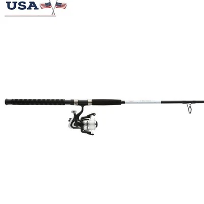 Fusion Spinning Combo Fishing Rod & Reel 7ft Medium Heavy Catfish Striper New - Image 1 of 4