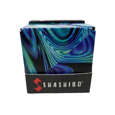 Shashibo Shape Shifting Box Puzzle Fidget Toy Cube Art Mystic Ocean Series - Image 1 of 4