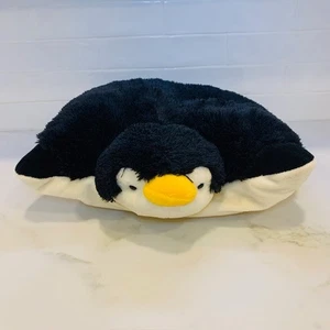 PILLOW PETS Penguin My Pillow Pet Large 18" Black/White Plush Pre-owned - Picture 1 of 6