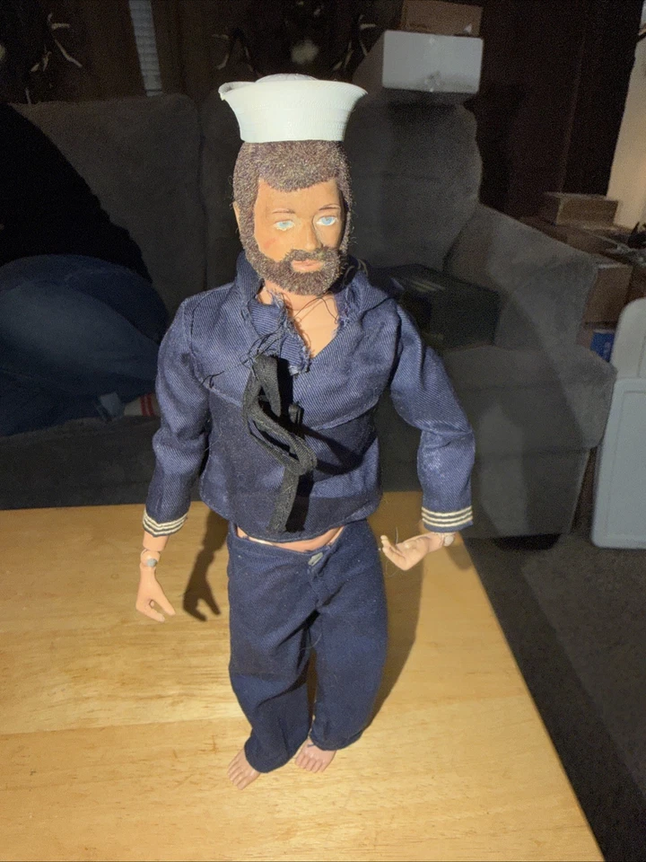 ACTION MAN PALITOY GI JOE  VINTAGE "  SAILOR  1964 - Image 1 of 4