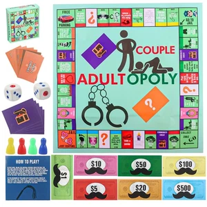 Gioco da Tavolo Opoly per Adulti Coppia Adulto Opoly Gioco da Tavolo Giochi da - Foto 1 di 24