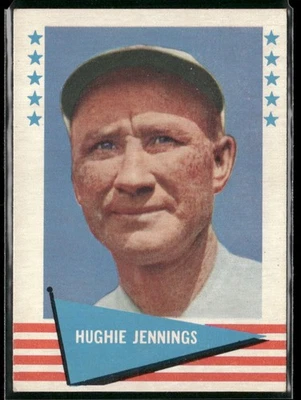 1961 Fleer Baseball Greats (F418-3) #47 Hughie Jennings VG/VG-EX - Image 1 of 2