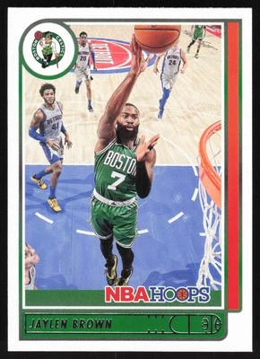2021-22 Hoops #9 Jaylen Brown Boston Celtics - Image 1 of 2