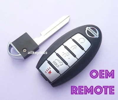 OEM 2013-16 NISSAN PATHFINDER prox smart keyless entry remote key fob S180144008 - Image 1 of 4