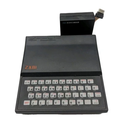 Vintage Sinclair ZX81 Computer UNTESTED with RAM module Untested As Is - Image 1 of 4