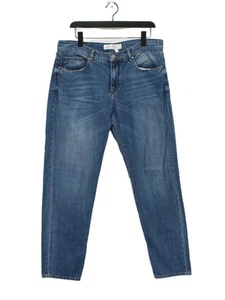 Victoria Beckham Women's Jeans W 32 in Blue 100% Cotton Straight - Picture 1 of 6