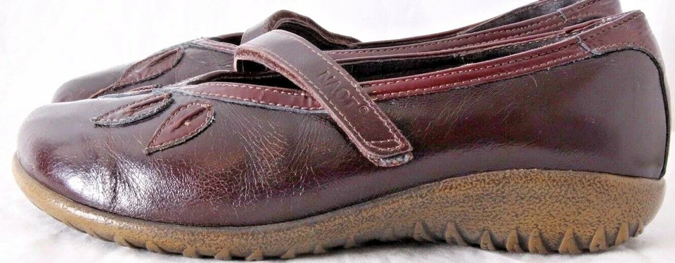 Zapatos Mary Jane Naot Nau Mai charol ajustables borgoña UE 37 para mujer 6 Foto 1 de 4