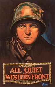 All Quiet on the Western Front 1930 Movie Poster Classic reprint wall art 11x17 - Picture 1 of 1