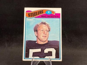 1977 TOPPS FOOTBALL MIKE WEBSTER #99 ROOKIE STEELERS RC SEE PICS FOR CONDITION