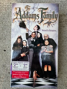 THE ADAMS FAMILY: WEIRD IS RELATIVE VHS 1993 Paramount McDonalds Sealed - Picture 1 of 2