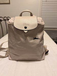 longchamp backpack chalk