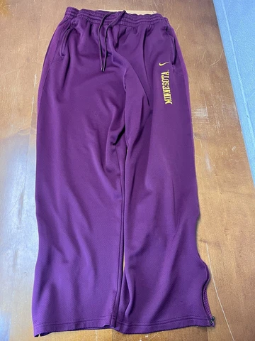 Minnesota Golden Gophers Sweatpants Mens 3XL Maroon Nike Team Fit Dry Cover