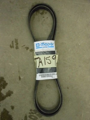 04861322AC Serpentine Belt 2008 2012 Chrysler 300 Dodge Charger Challenger Jeep Foto 1 de 2