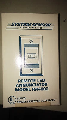 SYSTEM SENSOR RA400Z REMOTE LED ANNUNCIATOR LOT OF 11 PIECES SEE PICS #A67 - Image 1 of 2