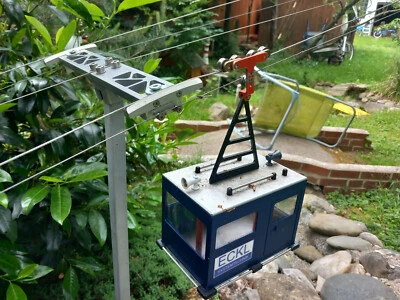 Stütze für Garten Seilbahn wetterfest - Bild 1 von 4