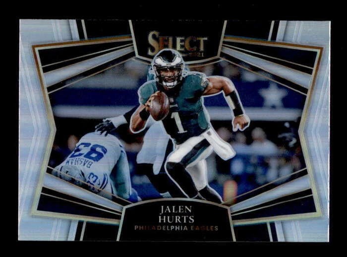 JALEN HURTS 2021 PANINI SELECT #SS-4 SNAPSHOT SILVER PRIZM PARALLEL BD8500 - Image 1 of 1