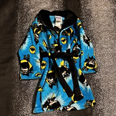 Little boys 3t Justice League America Batman robe - Image 1 of 4