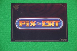 Limited Run Games Trading Card 436 Pix the Cat Series 1 Silver