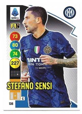 N.136 Stefano Sensi Inter Card - 2021 Adrenalyn XL Footballers 22