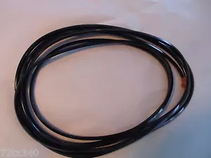 BLACK WINDSHIELD TRIM FOR SNOWMOBILES FITS arctic cat POLARIS SKI-DOO rupp - Foto 1 di 1