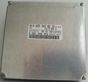 Pre Owned 98-00  Mercedes-Benz Engine Computer Modu A0255458632 Bosch 0261206053 - Picture 1 of 6