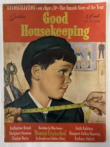 GOOD HOUSEKEEPING MAGAZINE-OCTOBER 1941-KATHARINE BRUSH-MARGARET COUSINS - Picture 1 of 6