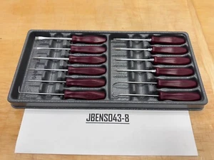 Snap-on Tools CRANBERRY 12pc Hard Grip Mini Screwdriver & Pick Set SDDXMINI12C - Bild 1 von 11